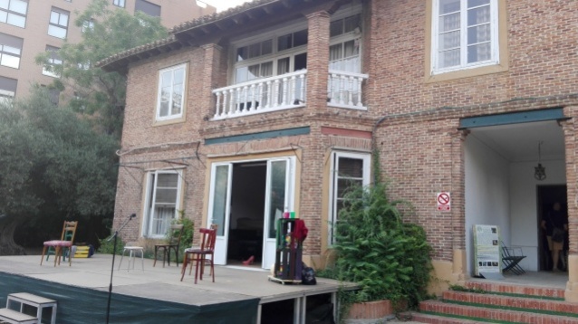 Escenario en la casa de Castillejo