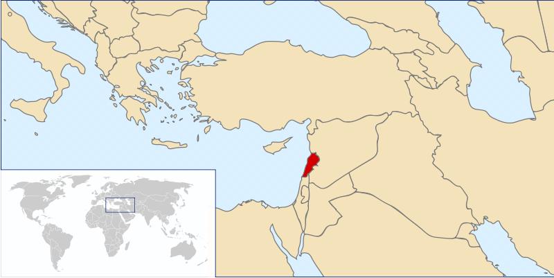 Mapa Siria