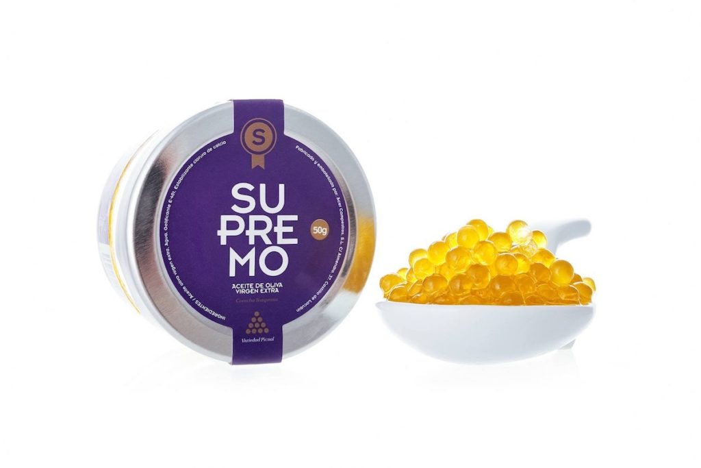 Perlas de Aceite de Oliva Virgen Extra supremo