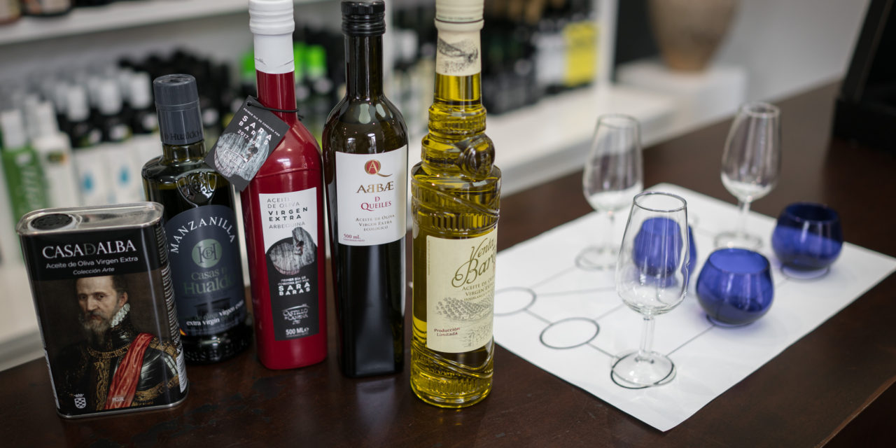 Aceite y vino en una partida
